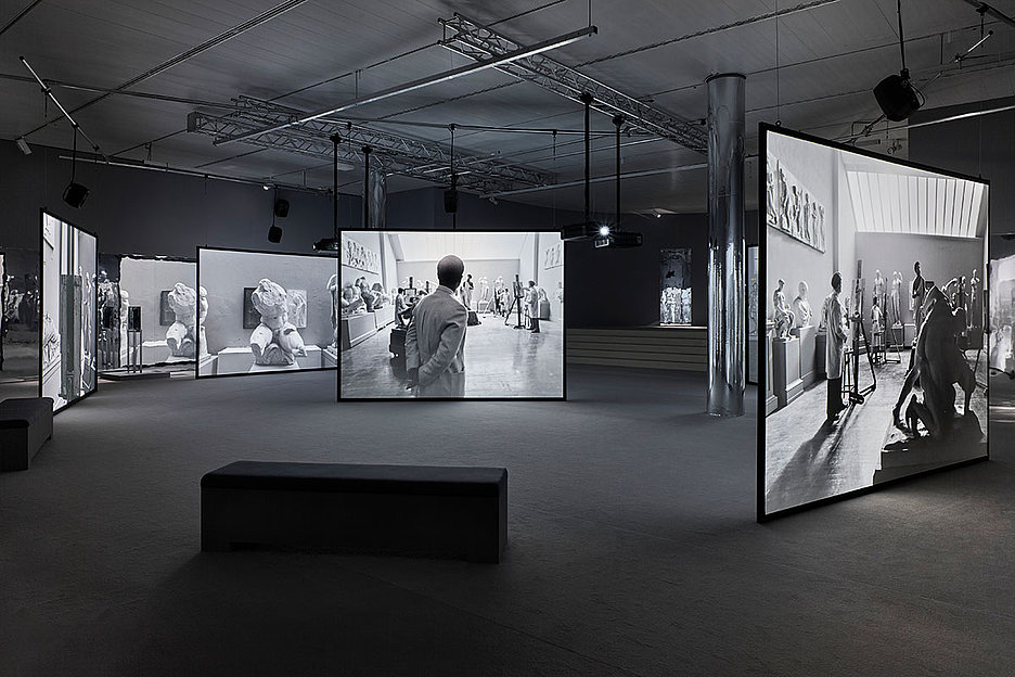 Foto: Achim Kukulies Isaac Julien, What Freedom Is To Me, Installationsansicht, Kunstsammlung Nordrhein-Westfalen, 2023, Foto: Achim Kukulies