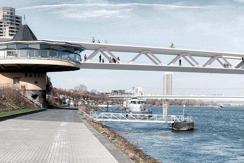 ©tkdna 7 Panorama Bastei Nur eine Fantasie: Entwurf für die Basteibrücke