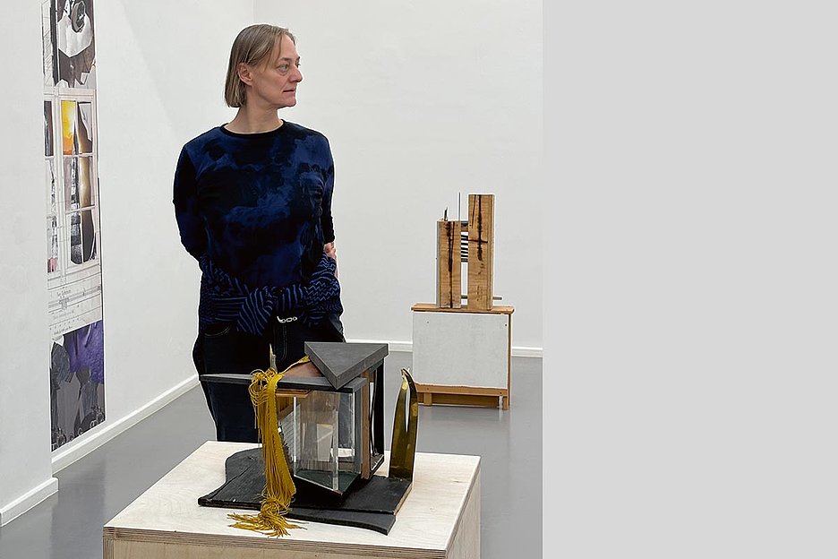 Foto: Peter Hinschläger, © Leopold-Hoesch-Museum, Düren und VG Bild-Kunst, Bonn 2025 Kunst und Künstlerin: Katharina Jahnke, »Hic sunt leones«. Installationsansicht Leopold-Hoesch-Museum Düren, Foto: Peter Hinschläger, © Leopold-Hoesch-Museum, Düren und VG Bild-Kunst, Bonn 2025