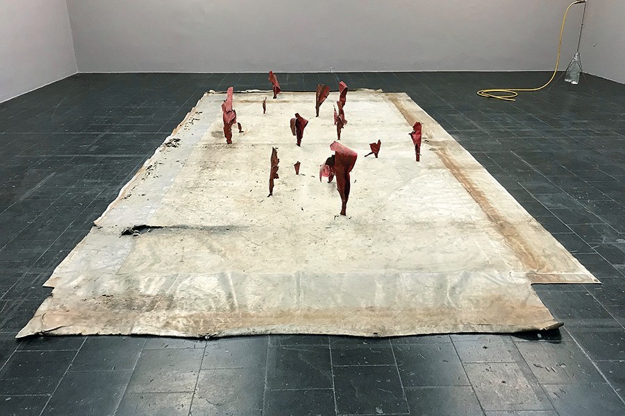 Foto: Melanie Weidemüller Installationsansicht Temporary Gallery, 2019