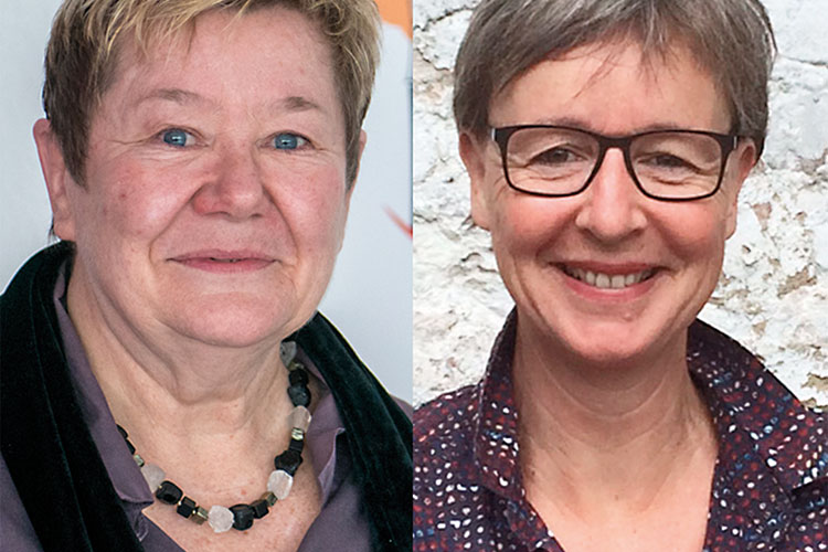 Foto: Dörthe Boxbert / Stadtrevue Karolin Balzar (Sozialdienst katholischer Frauen) und Frauke Mahr (Lobby für Mädchen)