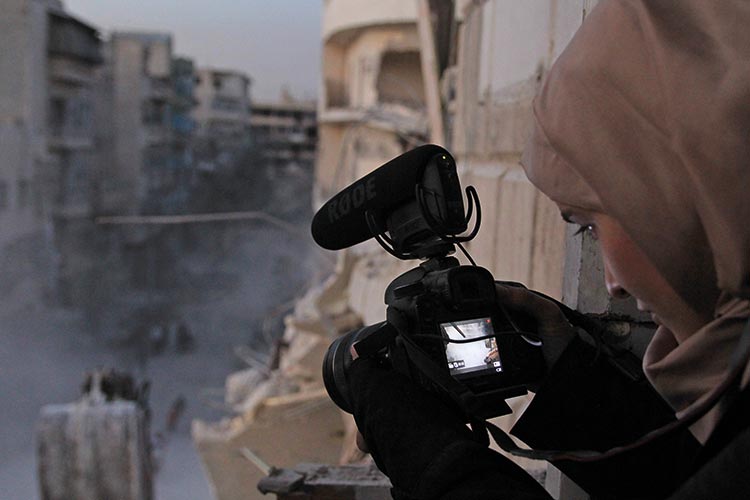 Foto: Filmperlen Aktivistin und Filmemacherin: Waad al-Kateab