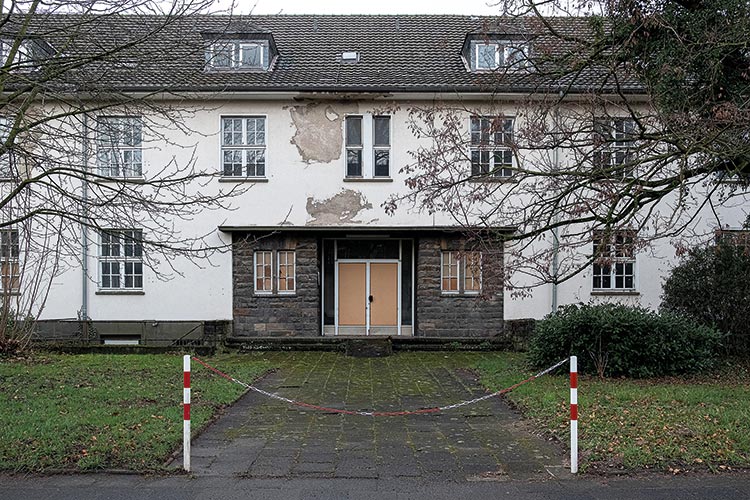 Einst ein Fliegerhorst: Krankenhaus Merheim