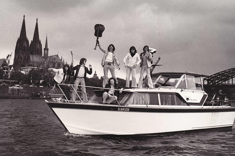 »50 Johr Bläck Fööss« im Stadtmuseum: Volldampf voraus! Die Bläck Fööss 1973, © Archiv Bläck Fööss