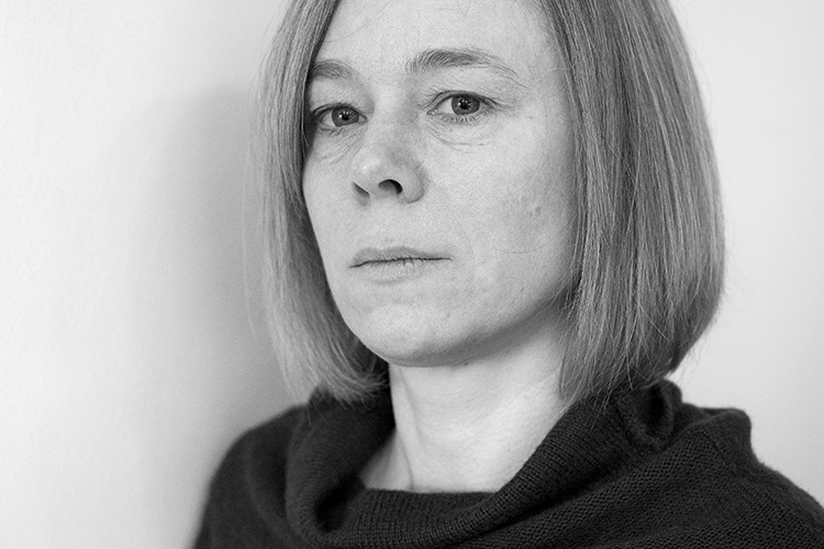 Foto: Dirk Skiba Spricht aus der Zukunft: Anja Utler, Foto: Dirk Skiba