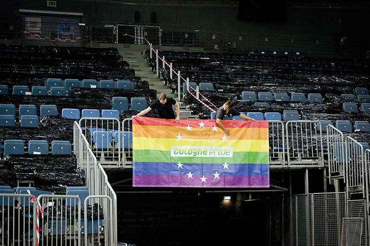 Foto: Dörthe Boxberg Cologne Pride im Kleinen: Die Strahlkraft soll trotzdem bleiben, Foto: Dörthe Boxberg