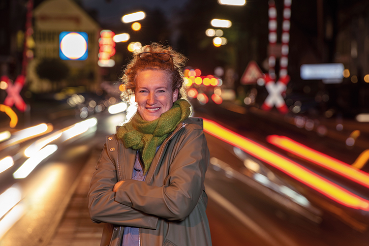 Foto: Dörthe Boxberg / Stadtrevue Isabell Paustian, Initiative »Niehl fährt sicher«