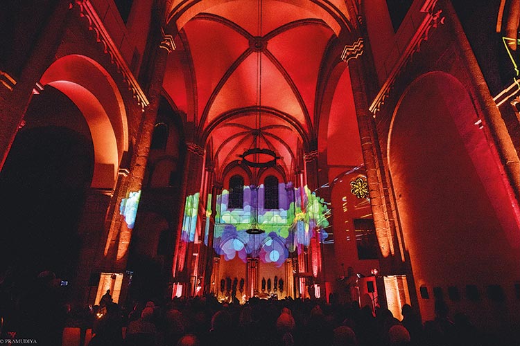 Foto: Nathan Ishar Musik — Licht — Raum: Ambient in Köln, Foto: Nathan Ishar
