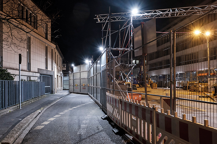Foto: Thomas Schäkel / Stadtrevue Fakten schaffen: Baustelle am Waidmarkt