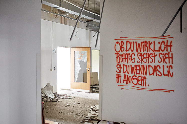 Foto: Thomas Schäkel / Stadtrevue Installationen in der Vorstandsetage