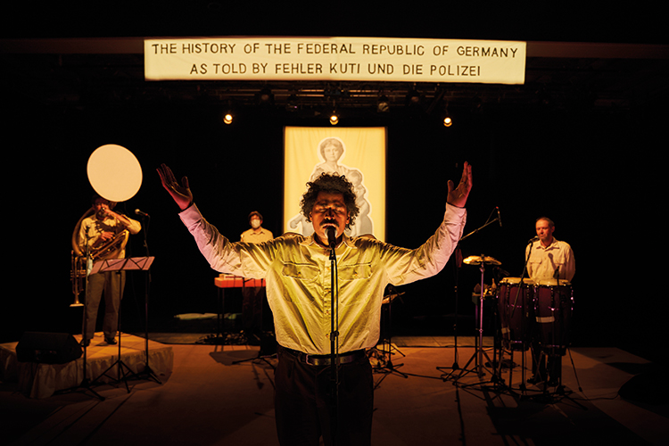 Foto: Julian Baumann Auf »Schland«-Reise: Fehler Kuti aka Julian Warner, Foto: Julian Baumann