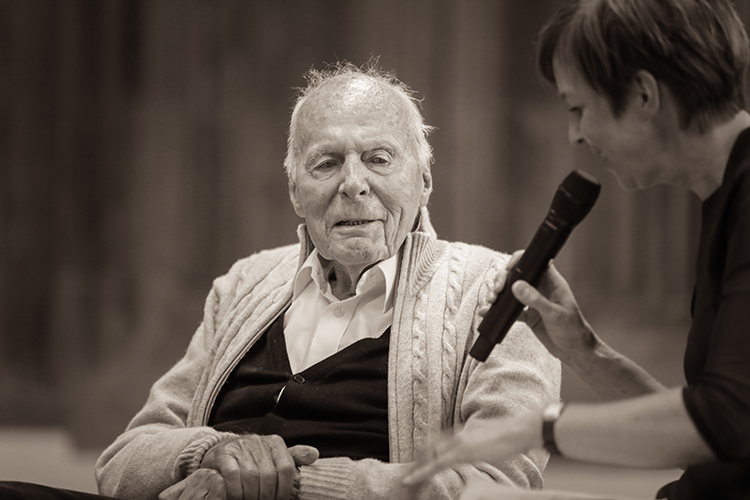 Foto: Elke Wetzig Gottfried Böhm (1920–2021), Foto: Elke Wetzig
