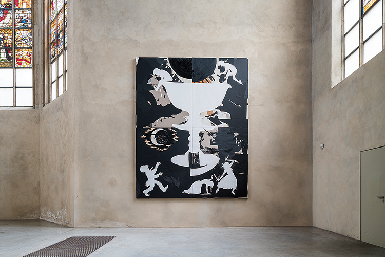 Foto: C. Franken Rubens replaced by Kara Walker: Blick in das Kirchenschiff © C. Franken