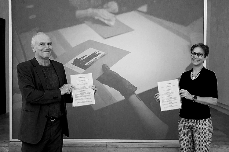 Geschenkt: Manfred Wegener und Johanna Gummlich vom Bildarchiv