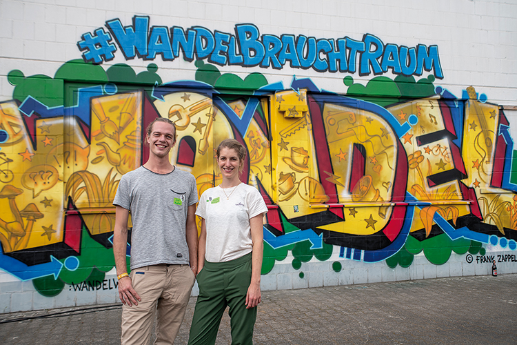 Foto: Jennifer Rumbach / Stadtrevue Wandel, Wandel, Wandel: Jan Pehoviak und Verena Hermelingmeier