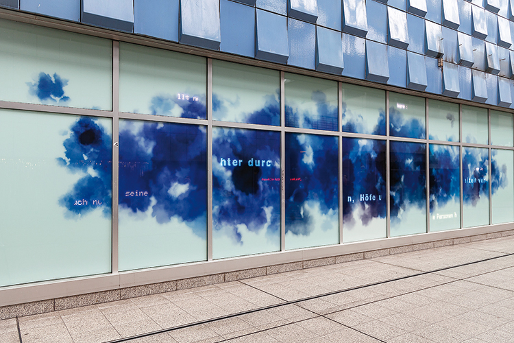 Johanna Reich, »Neue Städte«, Multimedia-Installation, 2021, © VG Bild-Kunst, Bonn 2021  
