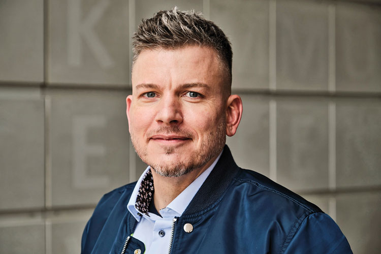 Foto: Thomas Schäkel / Stadtrevue Aus diesem Mund kommen keine Fremdworte: Daniel Bauer-Dahm
