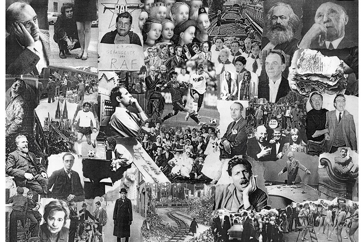 © Courtesy Marcel Odenbach und / and Galerie Gisela Capitain, Köln, VG Bild-Kunst, Bonn 2020 »Schnittvorlage«, 2009, Fotokopien auf Papier, 29,7 × 42 cm © Courtesy Marcel Odenbach und / and Galerie Gisela Capitain, Köln, VG Bild-Kunst, Bonn 2020