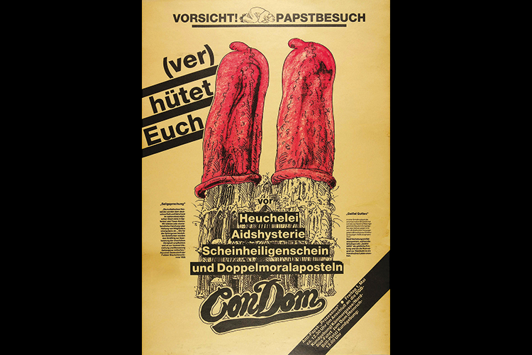 Anti-Papst-Prozession 1987
