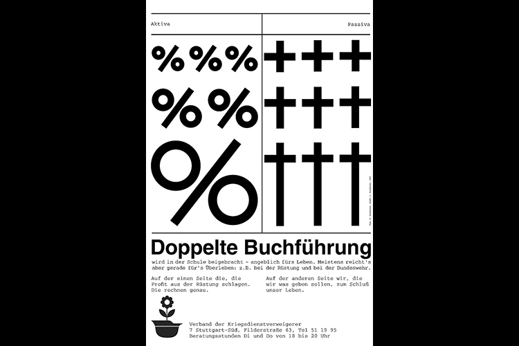 Doppelte Buchführung, © Jochen & Martin Stankowski 2019