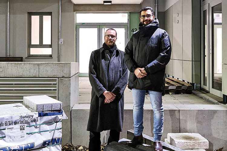 Foto: Thomas Schäkel / Stadtrevue Bringen Köln zum Sprechen: Philipp Süß und Ahmad Zaza
