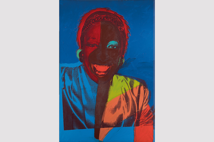 Foto: Patrick Goetelen Ladies and Gentlemen (Wilhelmina Ross), 1975 © 2020 The Andy Warhol Foundation for the Visual Arts, Inc. Licensed by Artists Rights Society (ARS), New York; Foto: Patrick Goetelen, © Tate, London