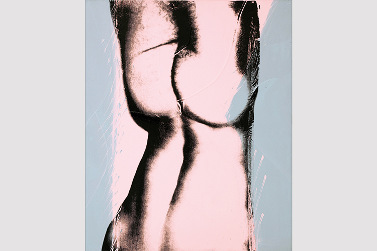 Foto: ZOYA Gallery, Bratislava, Slovakia »Torso«, 1977 © 2020 The Andy Warhol Foundation for the Visual Arts, Inc. Licensed by Artists Rights Society (ARS), New York; Foto: ZOYA Gallery, Bratislava, Slovakia