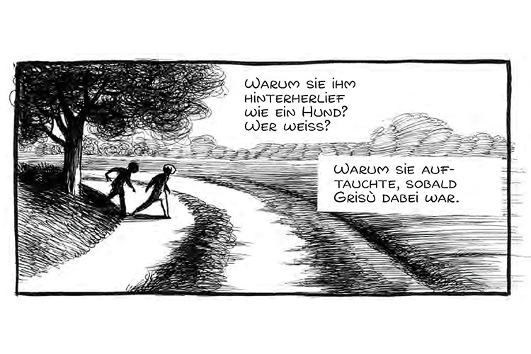 Die Enge der Provinz: »Dreimal Spucken« von Davide Reviati
