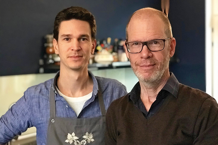 Foto: Eychmüller/Hinniger Blicken in der Krise nach vorn: Alexander Eychmüller und Werner Hinniger, Foto: Eychmüller/Hinniger