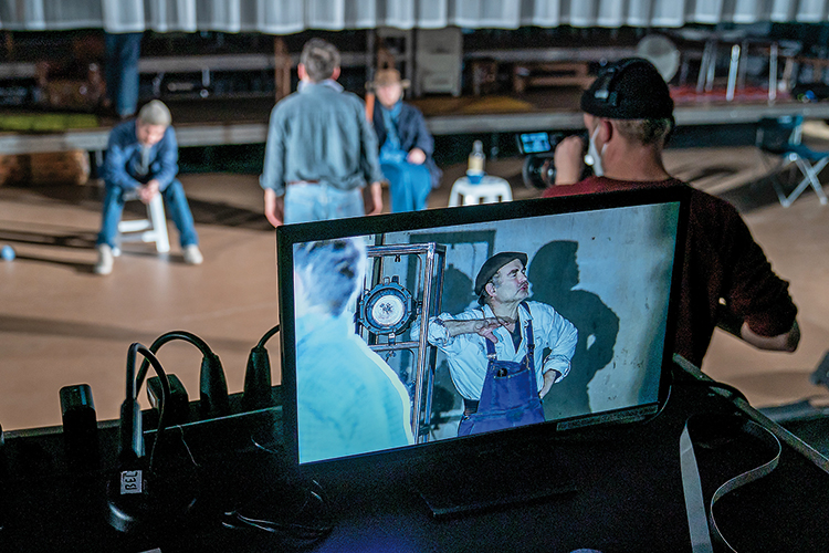 Foto: Krafft Angerer Befremdlich, aber immerhin das: Theater im Stream , Foto: Krafft Angerer