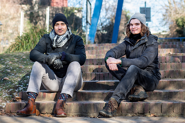 Foto: Jennifer Rumbach Gut Ding will Seile haben: Thomas Schmeckpeper und Fabian Weber, Foto: Jennifer Rumbach