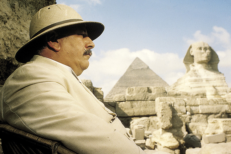 Peter Ustinov als Hercule Poirot: Hauptsache, Schnurrbart!