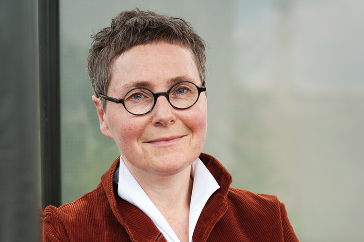 Auf dem Geschichtstrip: Angela Steidele, Foto: Heike Steinweg