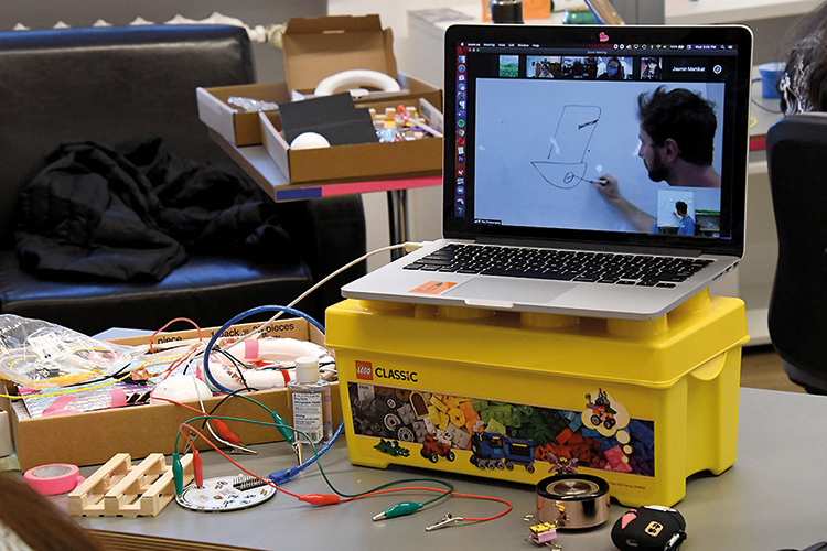 © ifs Prinzip Baukasten: Schnittstelle Mensch-Maschine, Foto: ifs