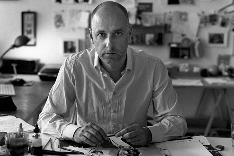 Verschossen in Bowie: Reinhard Kleist, Foto: © Wolf-Dieter Tabbert / Carlsen Verlag