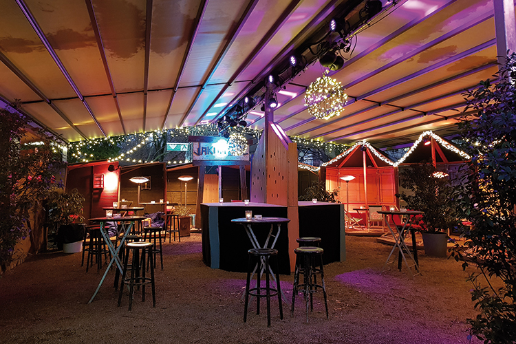 Winterstimmung, die wärmt: Das Jaki in der Stadtgarten Winterbar
