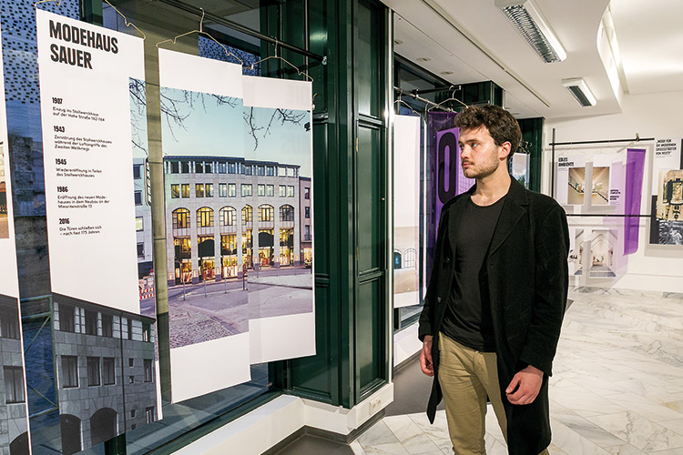 Foto: J. Börnicke Köln auf 750 Quadratmetern: Das ehemalige Modehaus Franz Sauer wird zum Museum, Foto: J. Börnicke