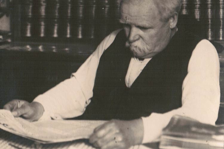 Erst kommt die Lektüre, dann die Revolte: Fritz Oerter, Foto: privat