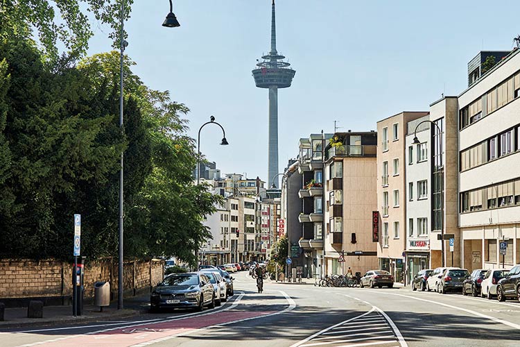Foto: Thomas Schäkel / Stadtrevue Prägt das Stadtbild und hilft bei der Orientierung: der Colonius
