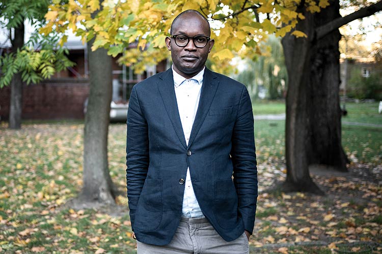 Ein Mann, viele Stimmen: Fiston Mwanza Mujila, Foto: Richard Haufe-Ahmels