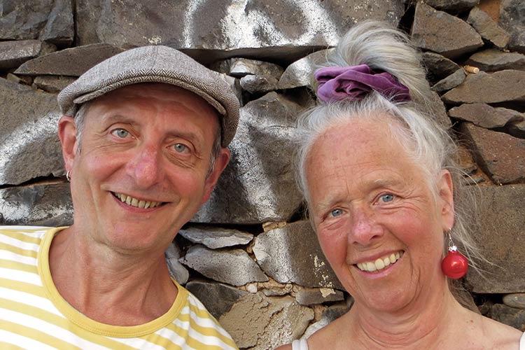 Foto: Roland Kaiser 2019 Roland Kaiser und Angie Hiesl: Grenzgänger der Performance-Kunst Foto: Roland Kaiser 2019