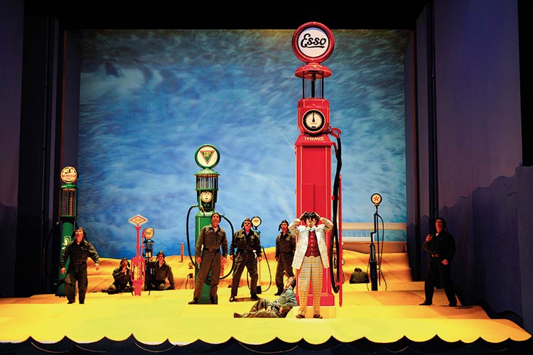 © Dieter Wuschanski Oper Cheminitz: Uraufführung von »Benzin« 2010