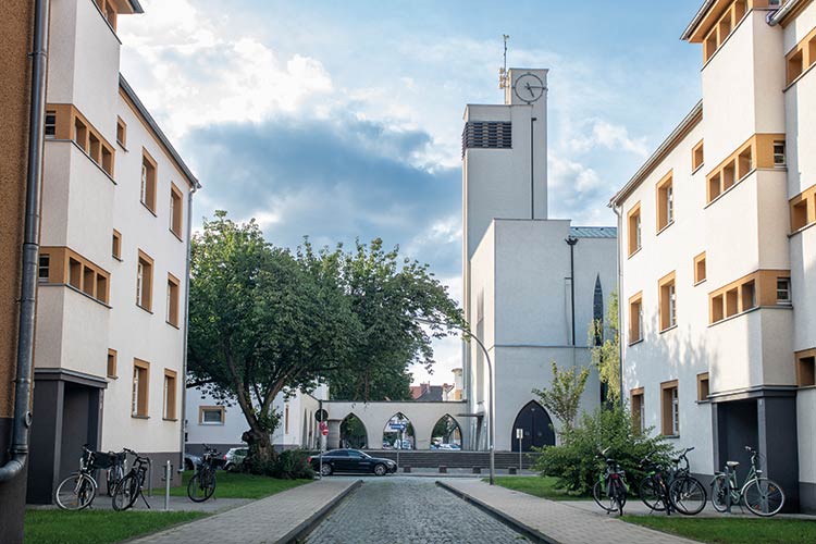 Wärmegedämmte Moderne: Rosenhof-Siedlung