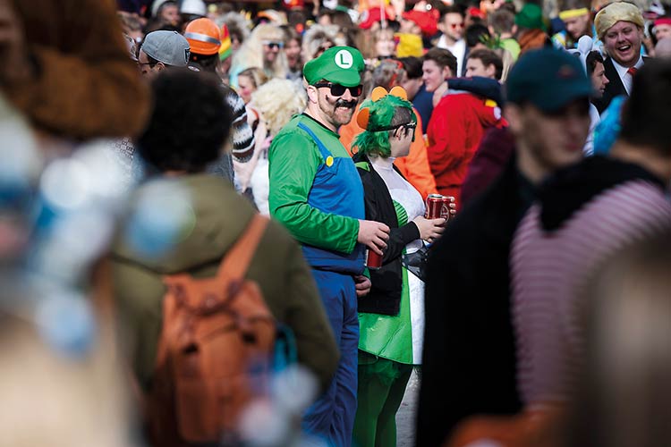 Foto: Dörthe Boxberg / Stadtrevue Gehört längst zum kölschen Karneval: Luigi aus dem Umland