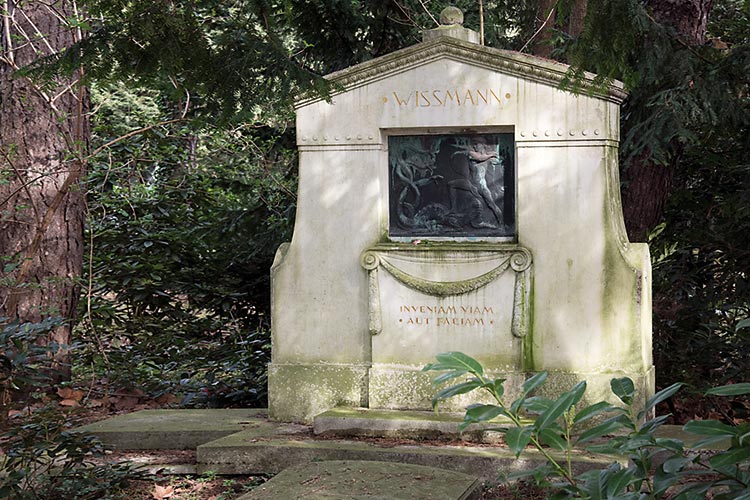 In bester Lage: Hermann von Wissmanns Grab auf dem Melatenfriedhof