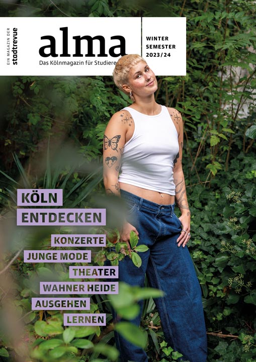 Heftcover: alma – Das Kölnmagazin für Studierende