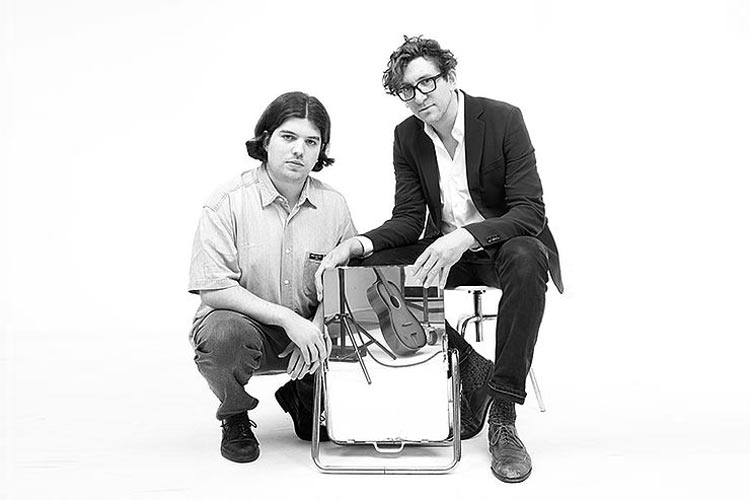 Geheimes Sitzen: Jakob Lebsanft (links) und Georg Conrads