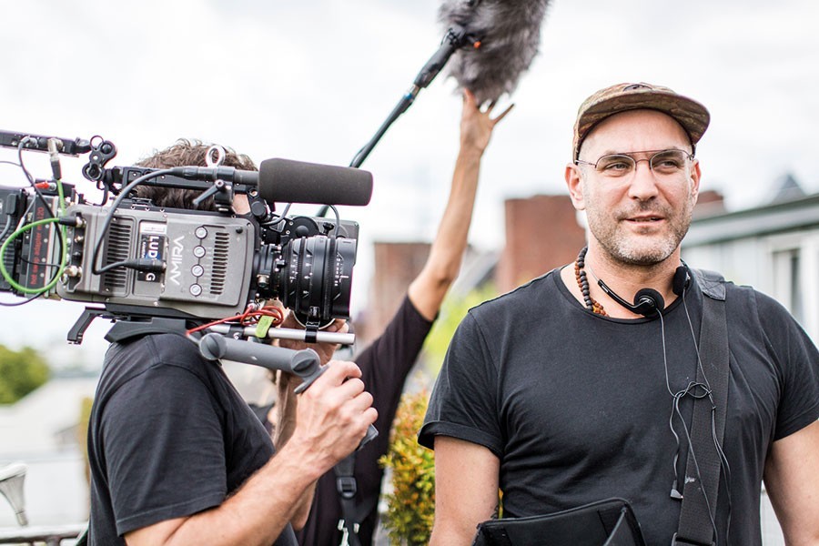 Drehen ohne Script: Tamer Jandali bei der Arbeit