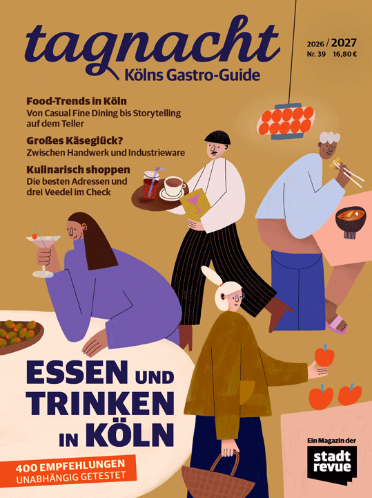 Heftcover von Tagnacht — Kölns Gastro-Guide