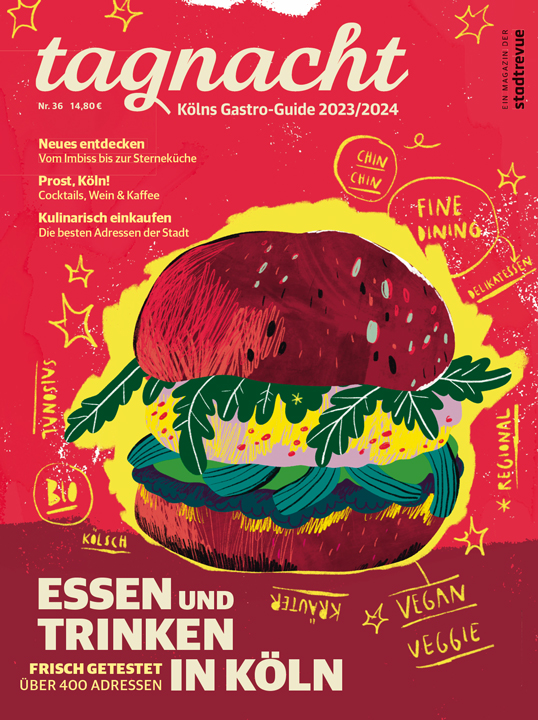 Heftcover Tagnacht – Kölns Gastro-Guide